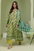Zellbury | Unstitched 3 Piece Lawn | Shirt Shalwar Dupatta - 1720 - House Of Hania