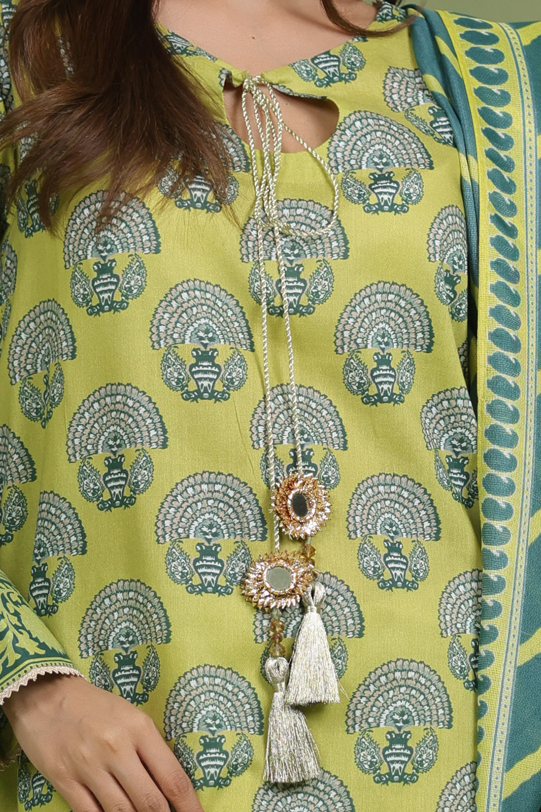 Zellbury | Unstitched 3 Piece Lawn | Shirt Shalwar Dupatta - 1720 - House Of Hania