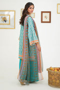 Zellbury | Unstitched 3 Piece Lawn | Shirt Shalwar Dupatta - 1721 - House Of Hania