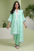 Zellbury | Unstitched 3 Piece Slub | Shirt Shalwar Dupatta - 1240 - House Of Hania