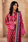 Zellbury | Unstitched 3 Piece Viscose | Embroidered Shirt Shalwar Dupatta - 0228 - House Of Hania
