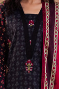Zellbury | Unstitched 3 Piece Viscose | Embroidered Shirt Shalwar Dupatta - 0314 - House Of Hania