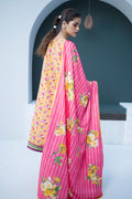 Zellbury | Unstitched 3 Piece Viscose | Embroidered Shirt Shalwar Dupatta - 0837 - House Of Hania