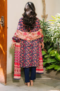 Zellbury | Unstitched 3 Piece Viscose | Shirt Shalwar Dupatta - 0187 - House Of Hania