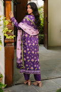 Zellbury | Unstitched 3 Piece Viscose | Shirt Shalwar Dupatta - 0188 - House Of Hania