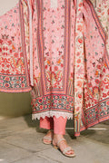 Zellbury | Unstitched 3 Piece Viscose | Shirt Shalwar Dupatta - 0199 - House Of Hania