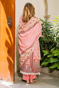 Zellbury | Unstitched 3 Piece Viscose | Shirt Shalwar Dupatta - 0199 - House Of Hania