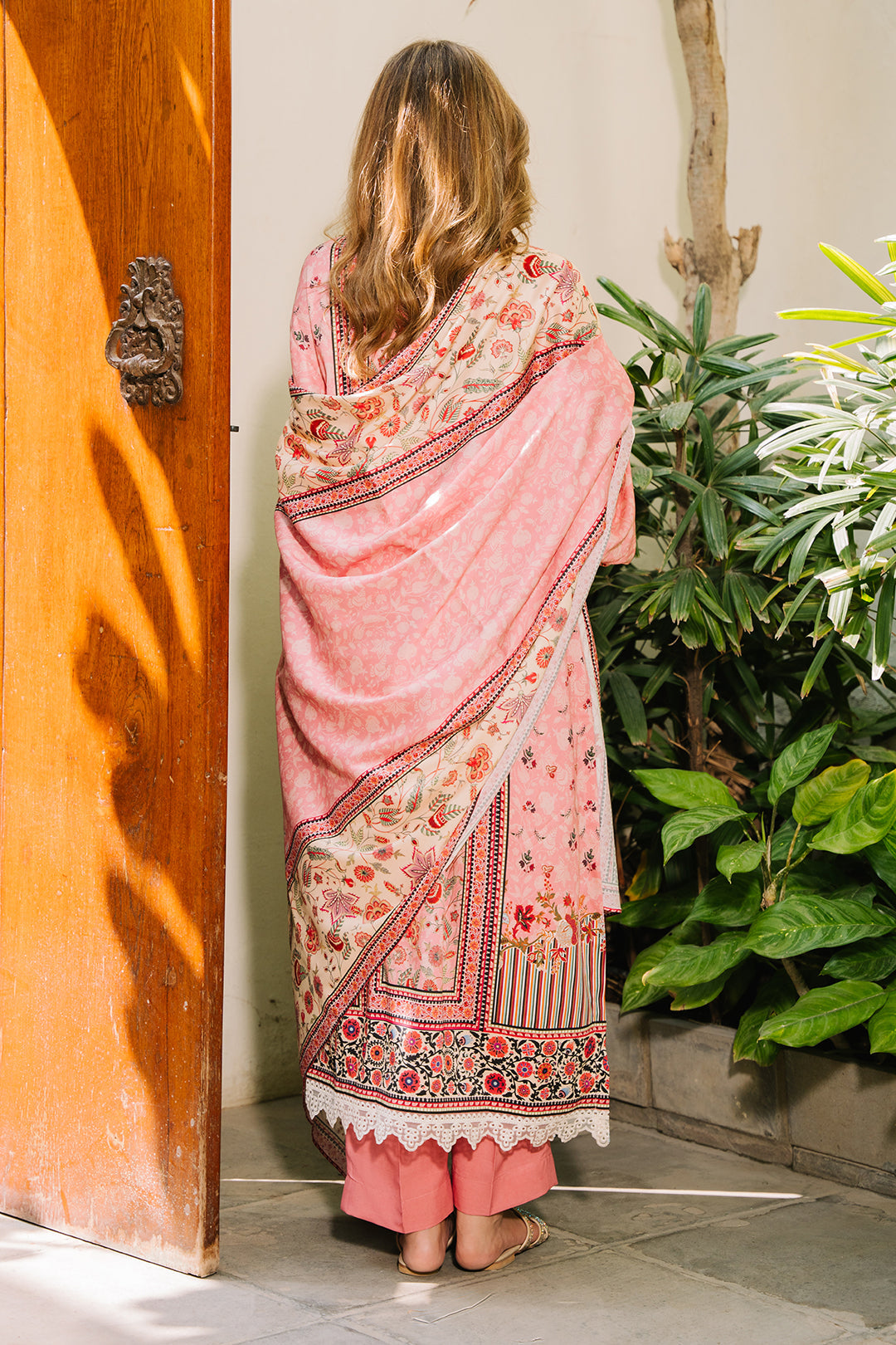 Zellbury | Unstitched 3 Piece Viscose | Shirt Shalwar Dupatta - 0199 - House Of Hania