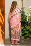 Zellbury | Unstitched 3 Piece Viscose | Shirt Shalwar Dupatta - 0199 - House Of Hania