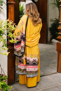 Zellbury | Unstitched 3 Piece Viscose | Shirt Shalwar Dupatta - 0205 - House Of Hania