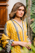 Zellbury | Unstitched 3 Piece Viscose | Shirt Shalwar Dupatta - 0205 - House Of Hania