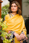 Zellbury | Unstitched 3 Piece Viscose | Shirt Shalwar Dupatta - 0205 - House Of Hania