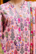 Zellbury | Unstitched 3 Piece Viscose | Shirt Shalwar Dupatta - 0206 - House Of Hania