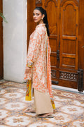 Zellbury | Unstitched 3 Piece Viscose | Shirt Shalwar Dupatta - 0207 - House Of Hania