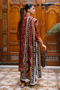 Zellbury | Unstitched 3 Piece Viscose | Shirt Shalwar Dupatta - 0208 - House Of Hania