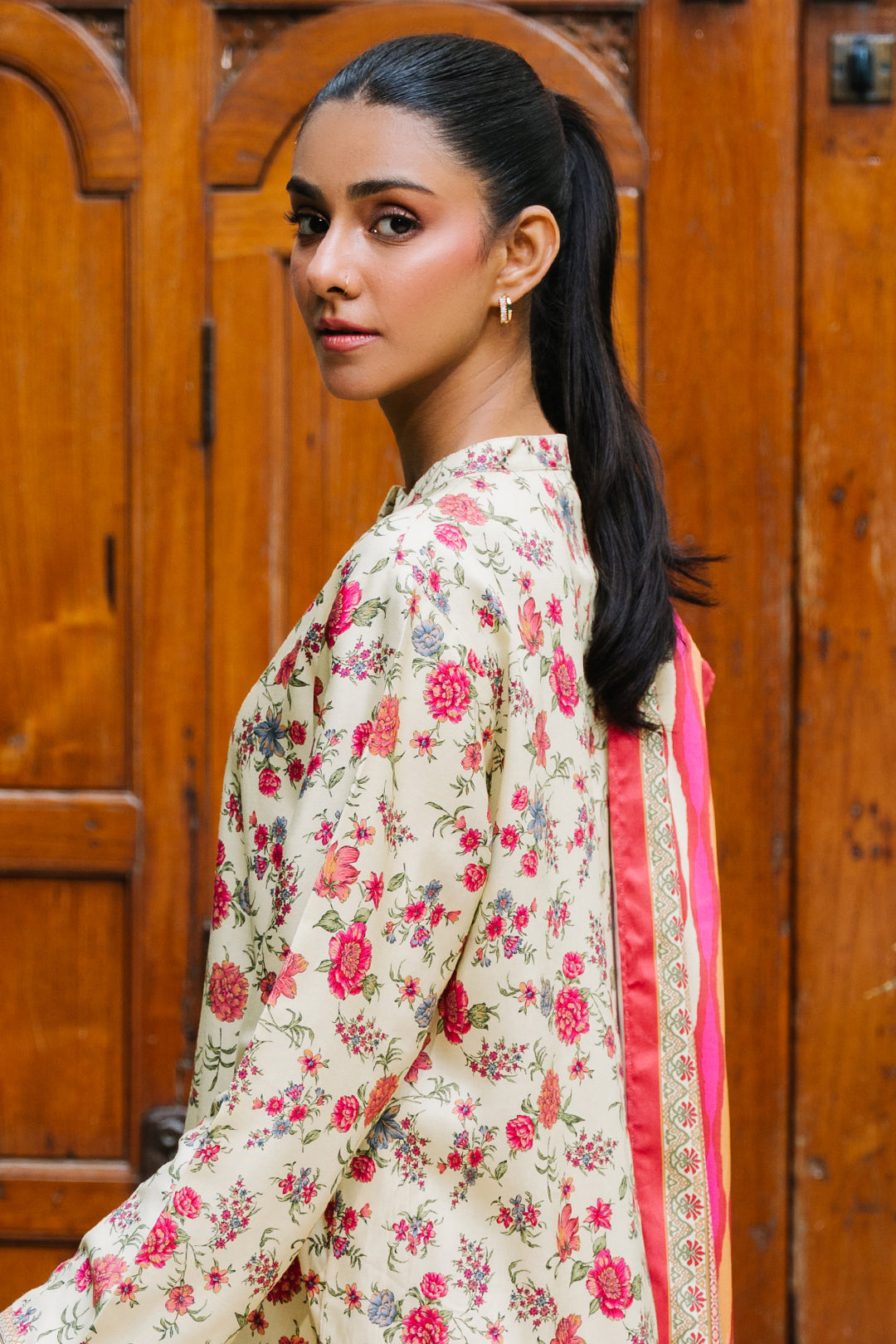 Zellbury | Unstitched 3 Piece Viscose | Shirt Shalwar Dupatta - 0216 - House Of Hania