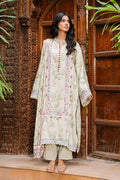 Zellbury | Unstitched 3 Piece Viscose | Shirt Shalwar Dupatta - 0278 - House Of Hania