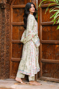 Zellbury | Unstitched 3 Piece Viscose | Shirt Shalwar Dupatta - 0278 - House Of Hania