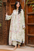 Zellbury | Unstitched 3 Piece Viscose | Shirt Shalwar Dupatta - 0278 - House Of Hania