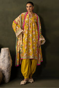 Zellbury | Unstitched 3 Piece Viscose | Shirt Shalwar Dupatta - 0289 - House Of Hania