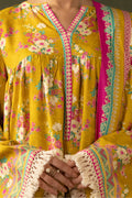 Zellbury | Unstitched 3 Piece Viscose | Shirt Shalwar Dupatta - 0289 - House Of Hania