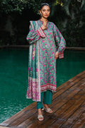 Zellbury | Unstitched 3 Piece Viscose | Shirt Shalwar Dupatta - 0296 - House Of Hania