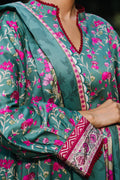 Zellbury | Unstitched 3 Piece Viscose | Shirt Shalwar Dupatta - 0296 - House Of Hania