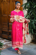 Zellbury | Unstitched 3 Piece Viscose | Shirt Shalwar Dupatta - 0300 - House Of Hania