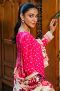 Zellbury | Unstitched 3 Piece Viscose | Shirt Shalwar Dupatta - 0300 - House Of Hania