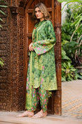 Zellbury | Unstitched 3 Piece Viscose | Shirt Shalwar Dupatta - 0305 - House Of Hania