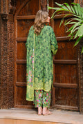 Zellbury | Unstitched 3 Piece Viscose | Shirt Shalwar Dupatta - 0305 - House Of Hania