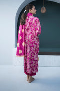 Zellbury | Unstitched 3 Piece Viscose | Shirt Shalwar Dupatta - 0819 - House Of Hania