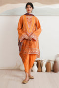 Zellbury | Unstitched 3 Piece Zari | Embroidered Shirt Shalwar Dupatta - 0085 - House Of Hania