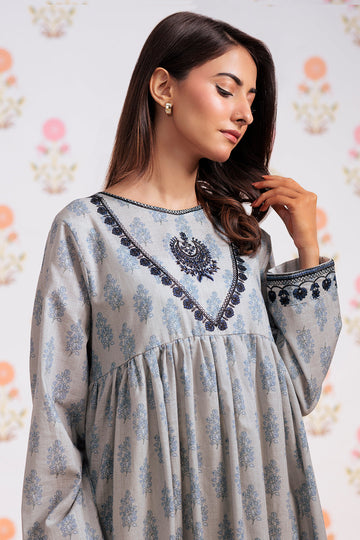 Zellbury | Winter Pret | Embroidered Kurta - 2909 - House Of Hania