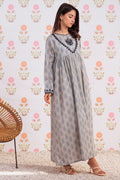Zellbury | Winter Pret | Embroidered Kurta - 2909 - House Of Hania
