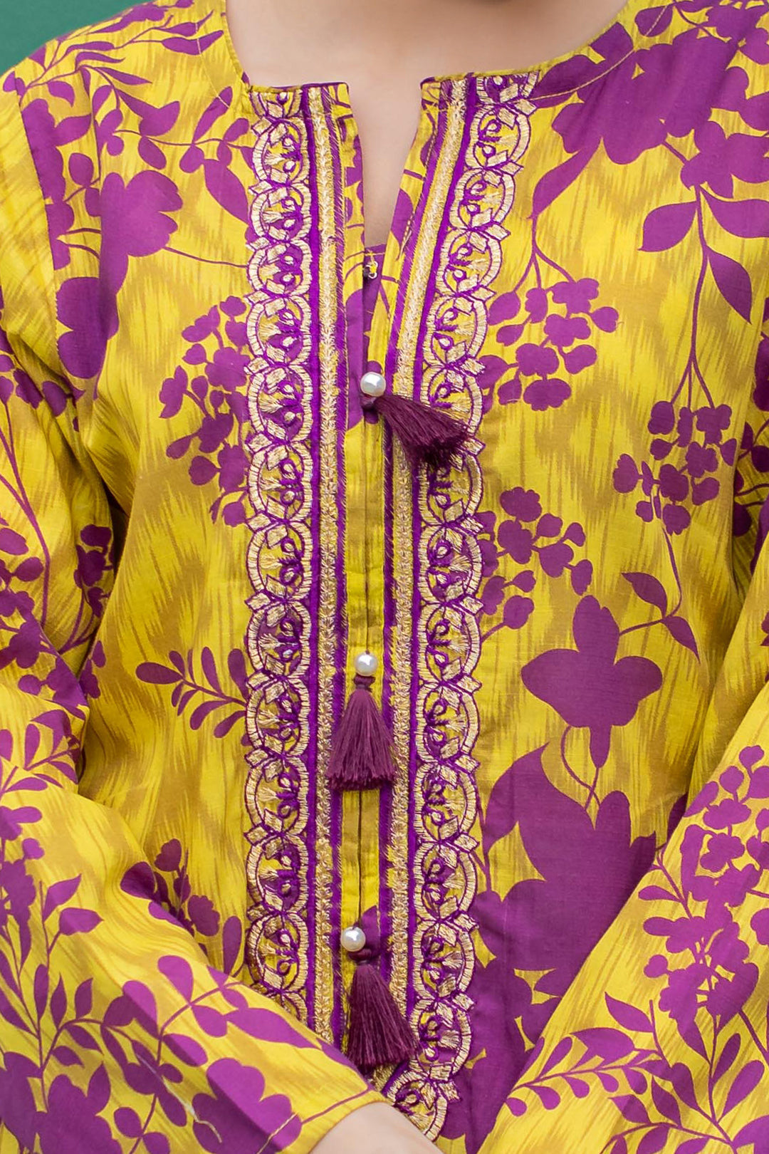 Zellbury | Winter Pret | Embroidered Kurta - 2916 - House Of Hania