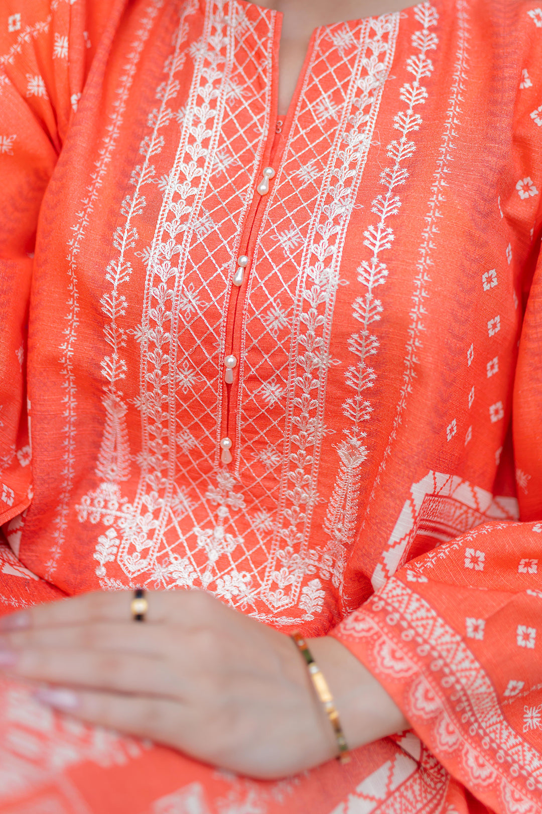Zellbury | Winter Pret | Embroidered Kurta - 2970 - House Of Hania