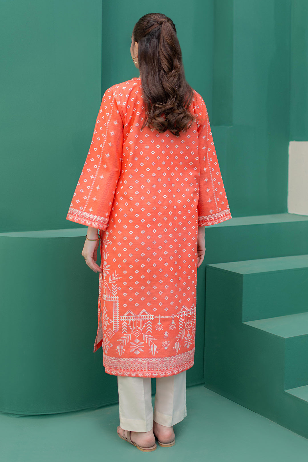 Zellbury | Winter Pret | Embroidered Kurta - 2970 - House Of Hania