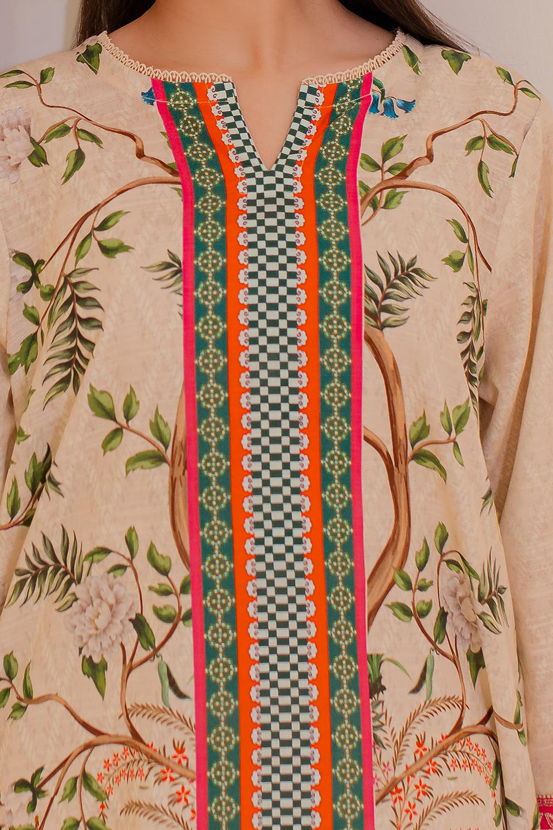 Zellbury | Winter Pret | Embroidered Kurta - 3052 - House Of Hania