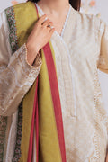 Zellbury | Winter Pret | Embroidered Kurta Dupatta Trouser - 2950 - House Of Hania
