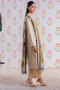 Zellbury | Winter Pret | Embroidered Kurta Dupatta Trouser - 2950 - House Of Hania