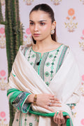 Zellbury | Winter Pret | Embroidered Kurta Dupatta Trouser - 3075 - House Of Hania