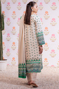 Zellbury | Winter Pret | Embroidered Kurta Dupatta Trouser - 3075 - House Of Hania