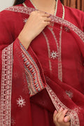 Zellbury | Winter Pret | Embroidered Kurta Dupatta Trouser - 3278 - House Of Hania