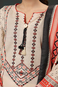 Zellbury | Winter Pret | Embroidered Kurta Shawl - 2937 - House Of Hania