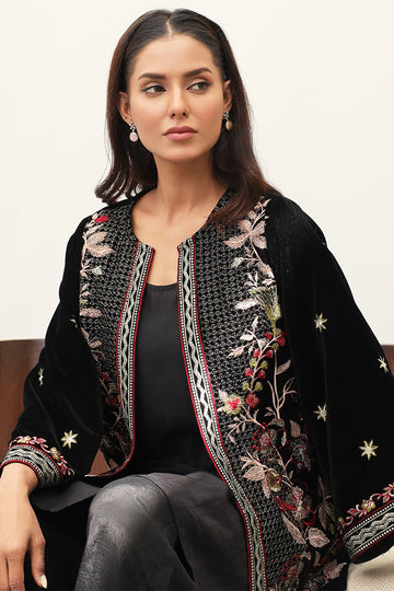 Zellbury | Winter Pret | Embroidered Kurta Trouser - 3273 - House Of Hania