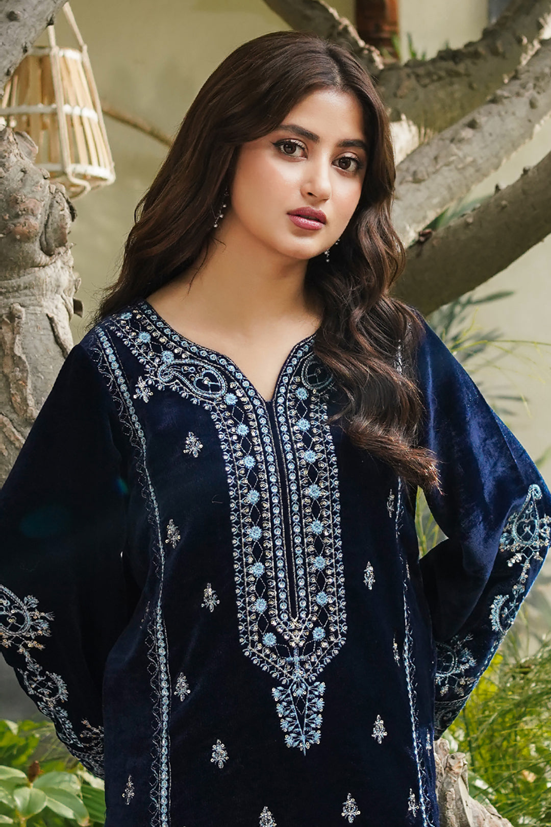 Zellbury | Winter Pret | Embroidered Kurta Trouser - 3276 - House Of Hania