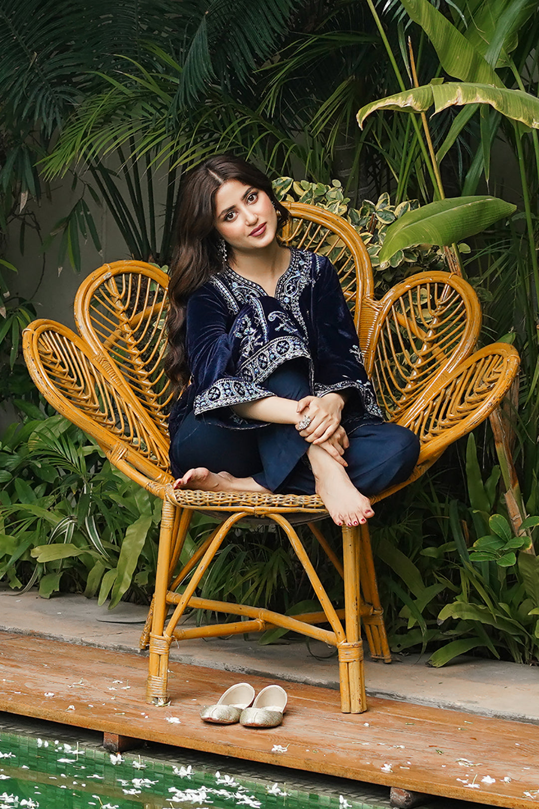 Zellbury | Winter Pret | Embroidered Kurta Trouser - 3276 - House Of Hania