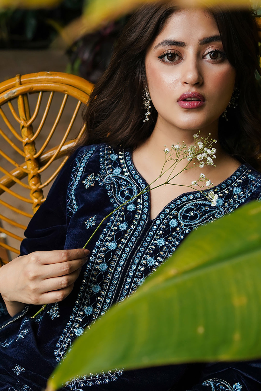 Zellbury | Winter Pret | Embroidered Kurta Trouser - 3276 - House Of Hania