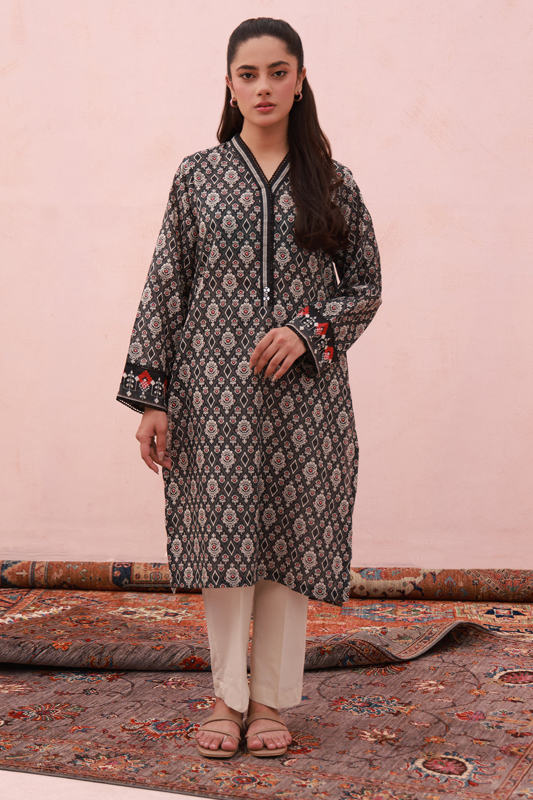 Zellbury | Winter Pret | Kurta - 2910 - House Of Hania